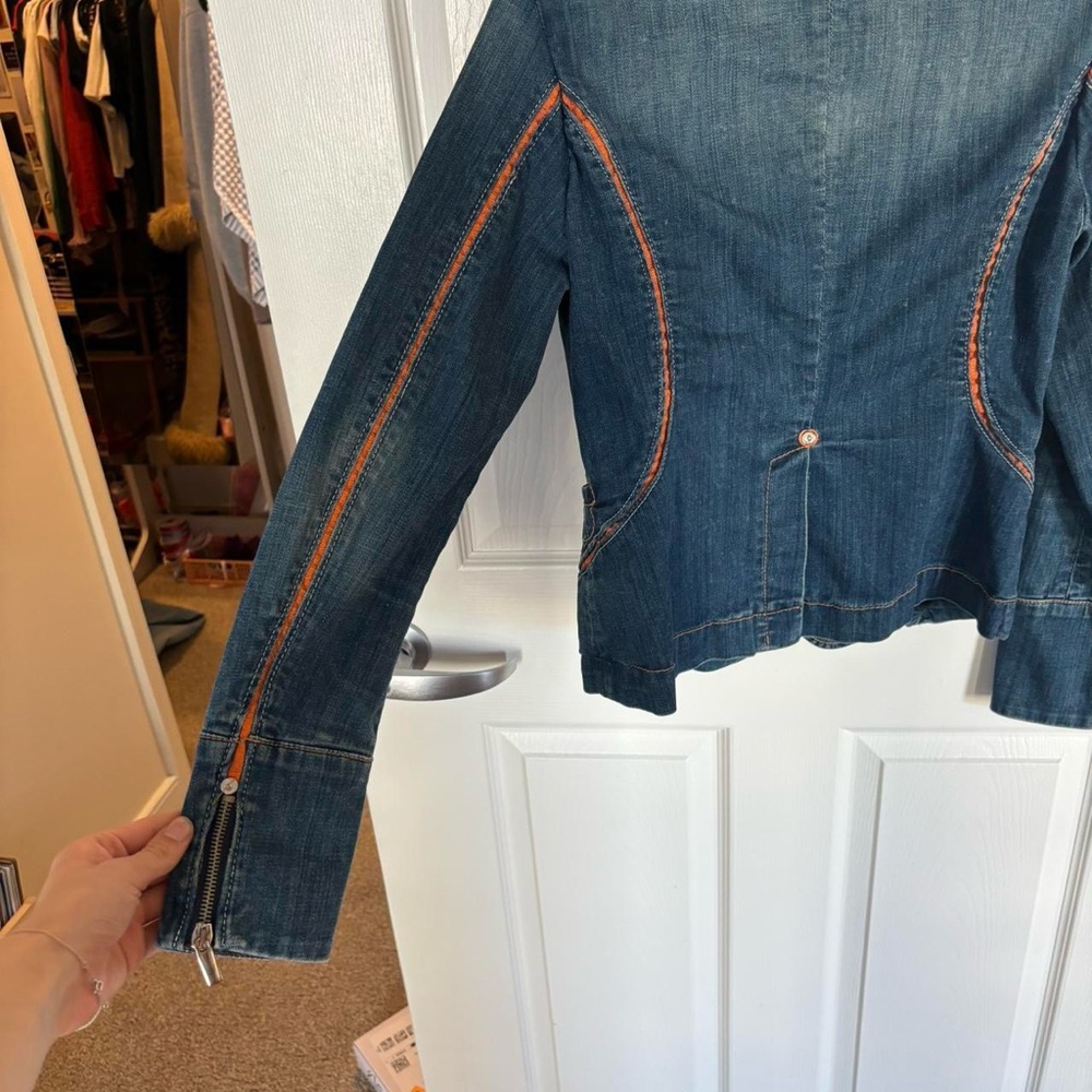 Jean Paul Gaultier vintage denim blazer - Picture 5 of 8
